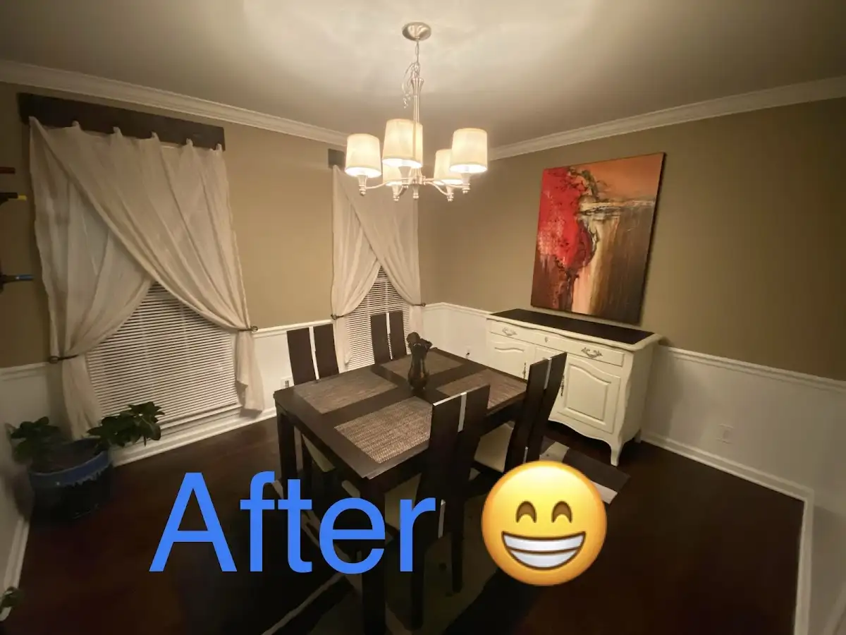 Professional dining room restoration after water damage in Joshua